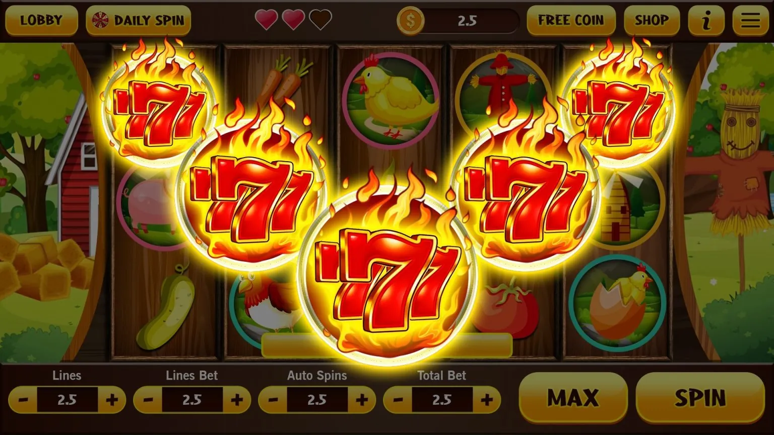 Hình ảnh các máy đánh bạc (slot game) đa dạng chủ đề tại Tydo88, với jackpot khủng và đồ họa hấp dẫn.