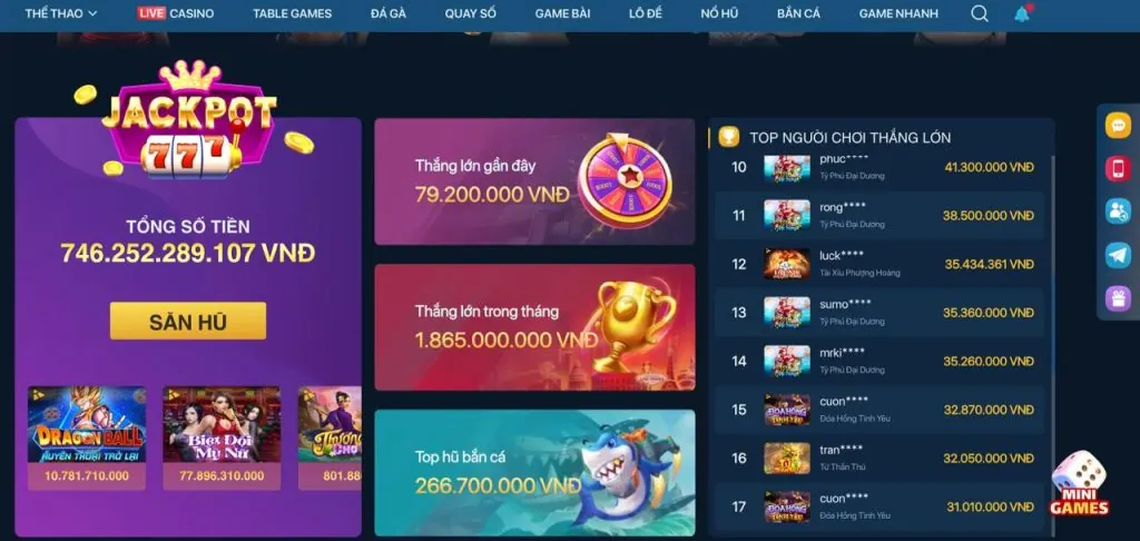 Hoàn trả casino không giới hạn tại tydo88 HI88